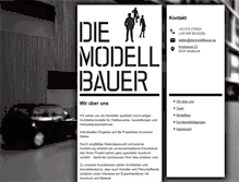 Tablet Screenshot of diemodellbauer.eu